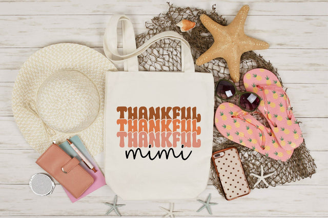 Retro thankful mimi SVG SVG SVGista 