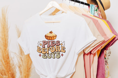 Retro Thanksgiving PNG, Pies Before Guys Sublimation CraftLabSVG 