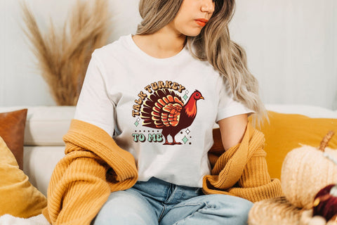Retro Thanksgiving Sublimation Design Sublimation CraftLabSVG 