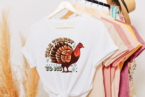Retro Thanksgiving Sublimation Design Sublimation CraftLabSVG 