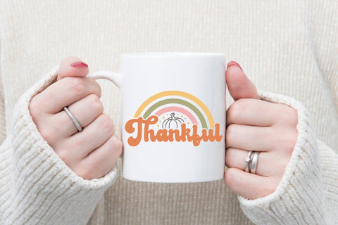 Retro Thanksgiving SVG | Thankful SVG SVG CraftLabSVG 