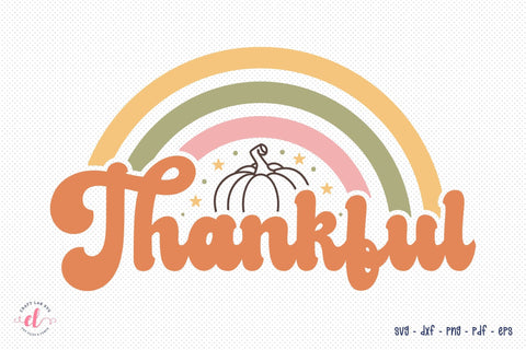 Retro Thanksgiving SVG | Thankful SVG SVG CraftLabSVG 
