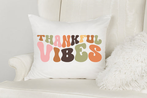 Retro Thanksgiving SVG, Thankful Vibes SVG SVG CraftLabSVG 