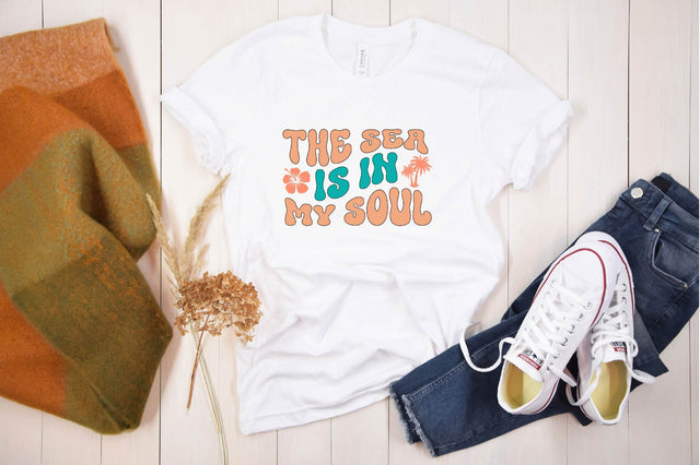 Retro The Sea Is In My Soul Svg SVG SVGista 