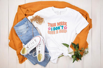 Retro This Week I Don't Give a Ship SVG SVGista 