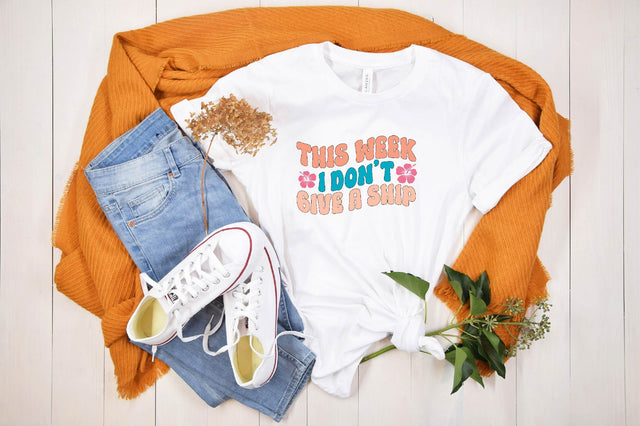 Retro This Week I Don't Give a Ship SVG SVGista 