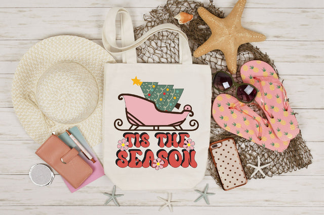 Retro Tis The Season Sublimation Sublimation SVGista 