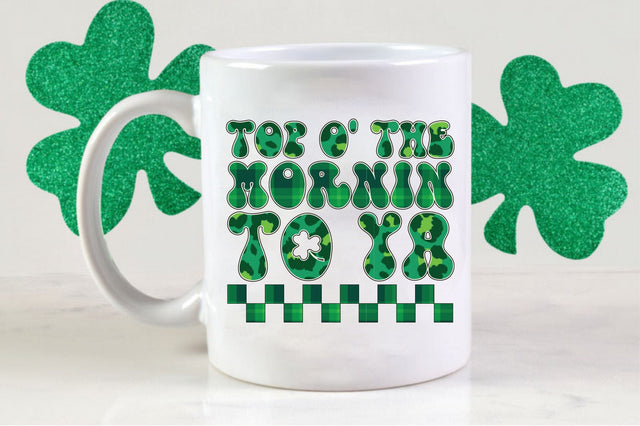 Retro top o' the mornin to ya Sublimation Sublimation SVGista 