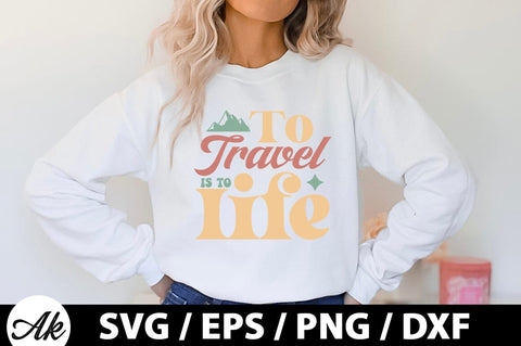 Retro Travel SVG Bundle SVG akazaddesign 