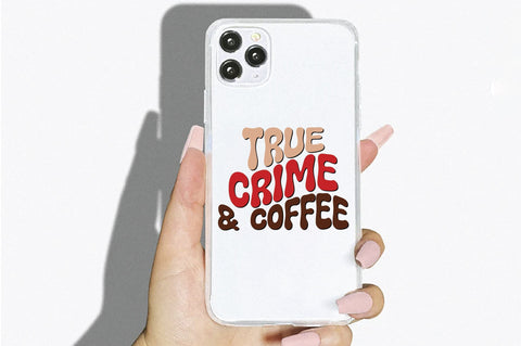 Retro True Crime & Coffee Svg Vol-1 SVG Creativeart88 