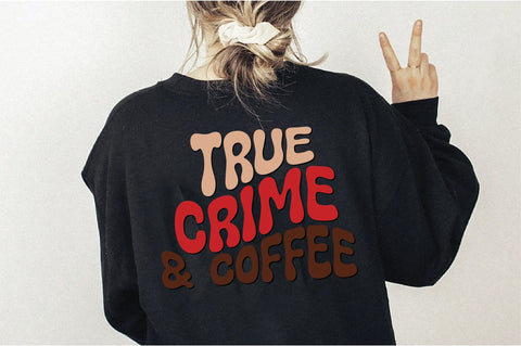 Retro True Crime & Coffee Svg Vol-1 SVG Creativeart88 