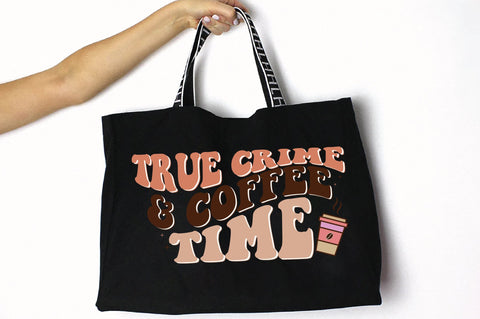 Retro True Crime & Coffee Time Svg SVG Creativeart88 