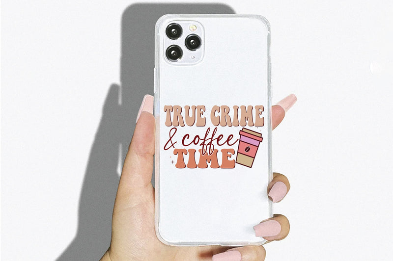 Retro True Crime & Coffee Time Svg Vol-1 SVG Creativeart88 