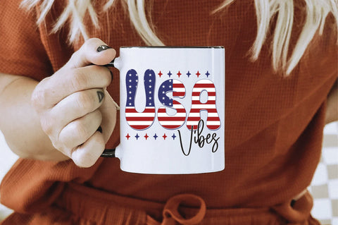 Retro Usa Vibes-1 SVG Creativeart88 