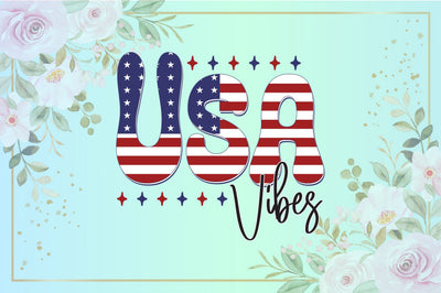 Retro Usa Vibes Sublimation Creativeart88 