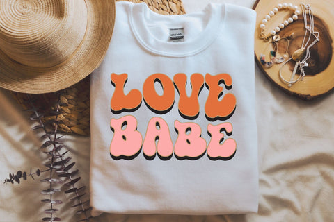 Retro Valentine s Day Sublimation Bundle SVG Rupkotha 