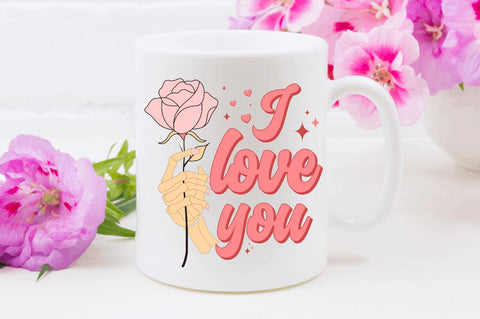 Retro Valentine Sublimation Bundle Sublimation Regulrcrative 