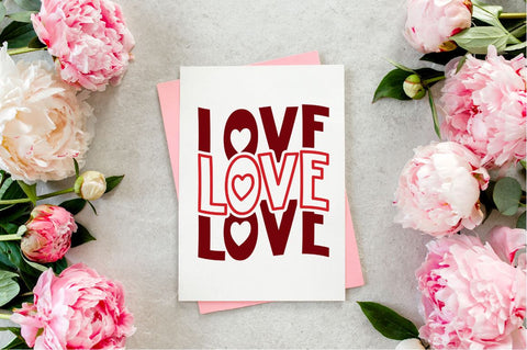 Retro Valentine SVG Bundle SVG Regulrcrative 