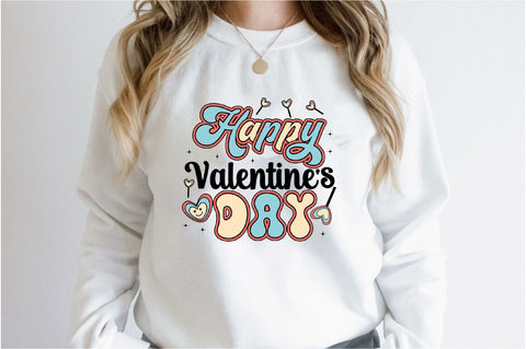 Retro Valentines Day Sublimation Bundle Sublimation SVGArt 