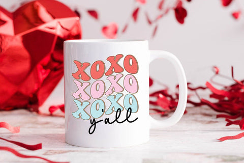 Retro Valentines Day Sublimation Bundle SVG Rupkotha 