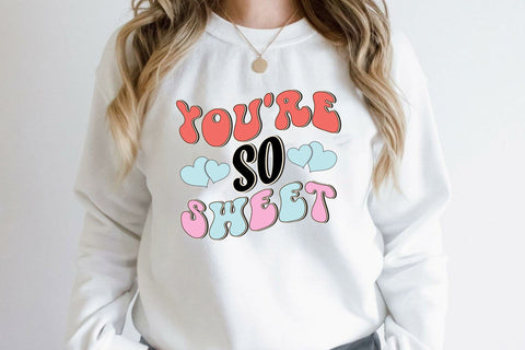 Retro Valentines Day Sublimation Bundle SVG Rupkotha 