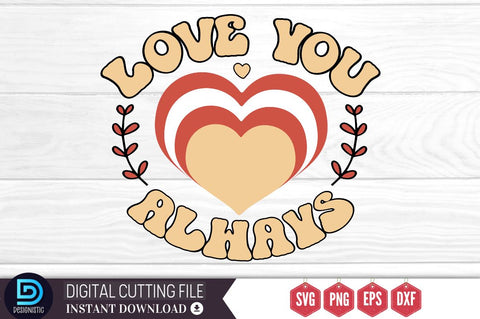 Retro Valentines Day SVG Bundle SVG DESIGNISTIC 
