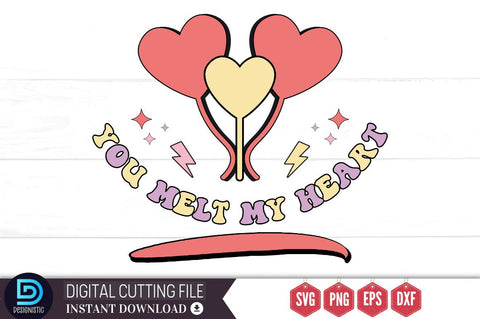 Retro Valentines Day SVG Bundle SVG DESIGNISTIC 
