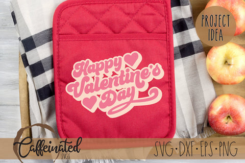 Retro Valentines SVG Bundle SVG Caffeinated SVGs 
