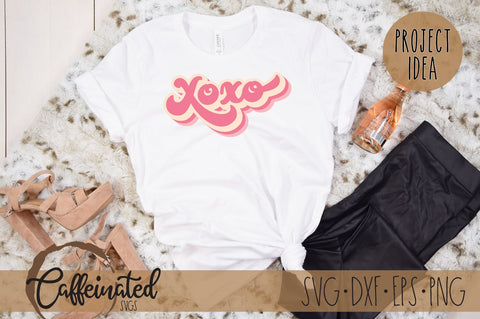 Retro Valentines SVG Bundle SVG Caffeinated SVGs 