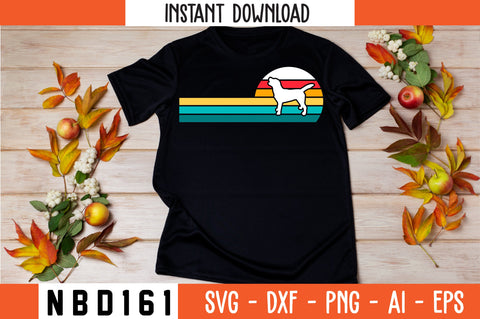 RETRO VENTAS DOG LOVER T-Shirt Design SVG Nbd161 