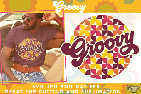 Retro Vibes 70s Svg Bundle | 20 Groovy Sayings Shirt Designs SVG Crafty Mama Studios 