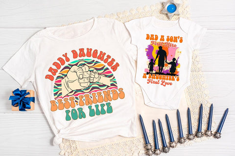 Retro Vintage Father's Day Sublimation Bundle SVG Shetara Begum 