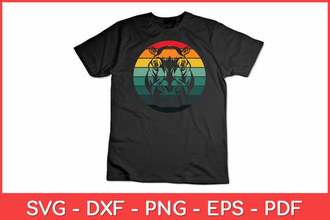 Retro Vintage Hippopotamus Hippology Animal Hippo Lovers Svg Design SVG artprintfile 