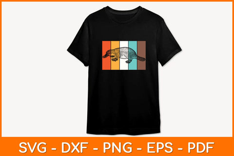 Retro Vintage Platypus Svg Design SVG artprintfile 