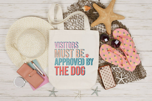 Retro Visitors must be approved by the dog SVG Design SVG SVGista 