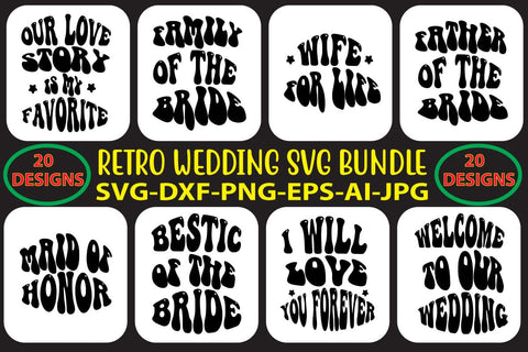 RETRO-WEDDING-SVG-BUNDLE SVG Syaman 