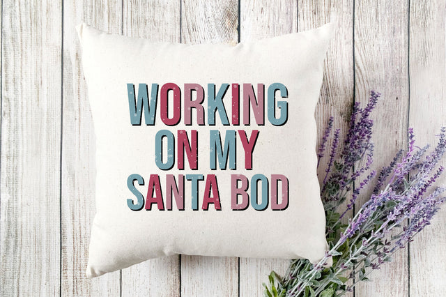 Retro Working on my Santa bod Design SVG SVGista 