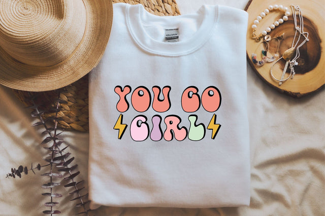 Retro You go Girl SVG SVGista 