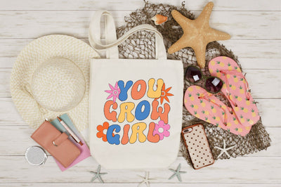 Retro You Grow Girl Svg SVG SVGista 