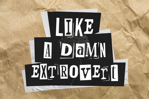 Retroma Vibes - Mixed Font Font Arterfak Project 