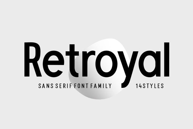Retroyal Font Megatype 