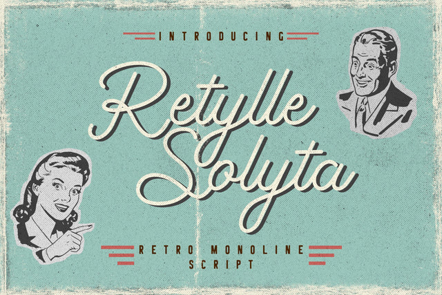 Retylle Solyta Monoline Font Creatype Studio 