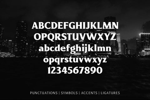 Revans Font Family Font Arterfak Project 