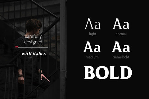 Revans Font Family Font Arterfak Project 