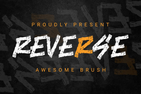 Reverse Font Dumadistyle 