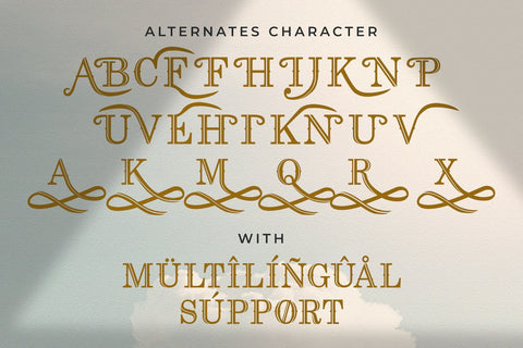 Revij Anovik - Decorative Serif Font Font StringLabs 