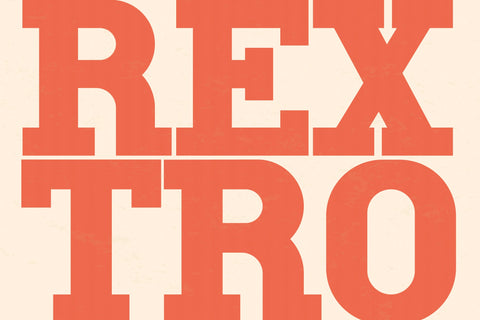 REXTRO Typeface Font Storytype Studio 