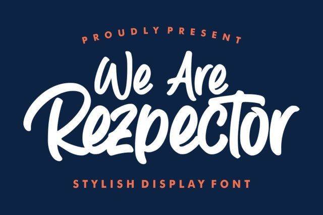 Rezpector Font Garisman Studio 