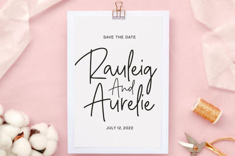 Rhapsoline Font Allouse.Studio 