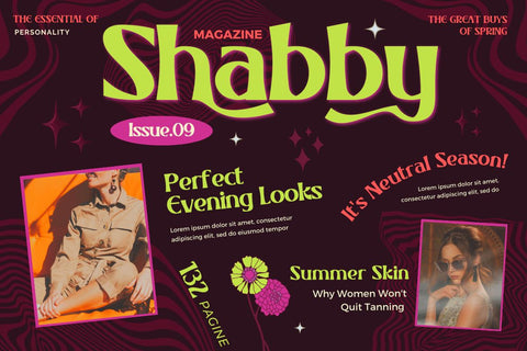 RHELAX | Groovy Retro Font Font twinletter 